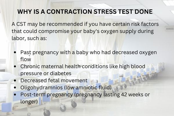 why is a contraction stress test done