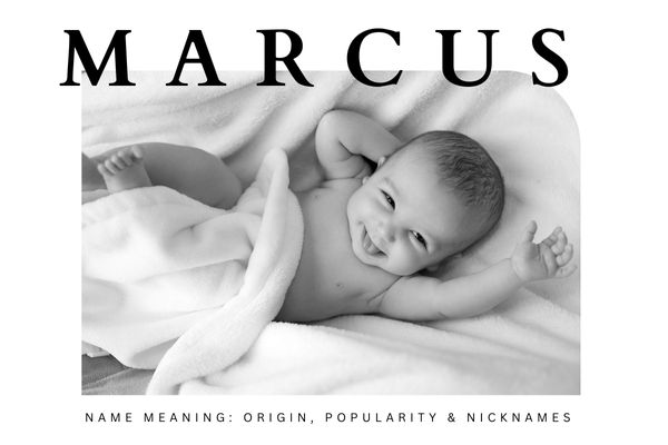 Marcus Name Meaning