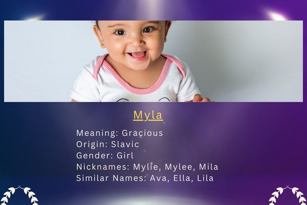 Myla Name Meaning, Origin And Popularity