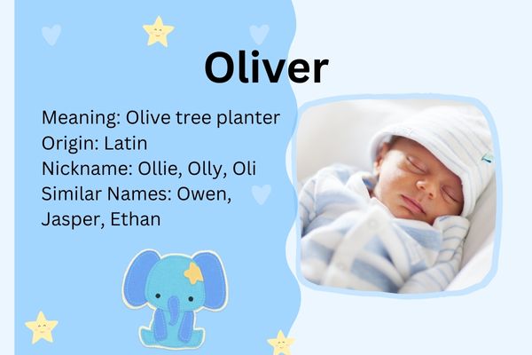 Oliver Name Meaning, Origin And Popularity