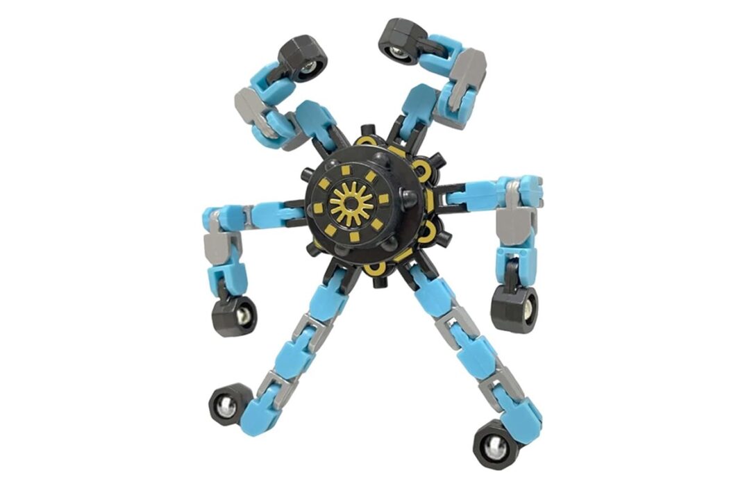 Buluwans Transformable Mechanical Deformation Spinner