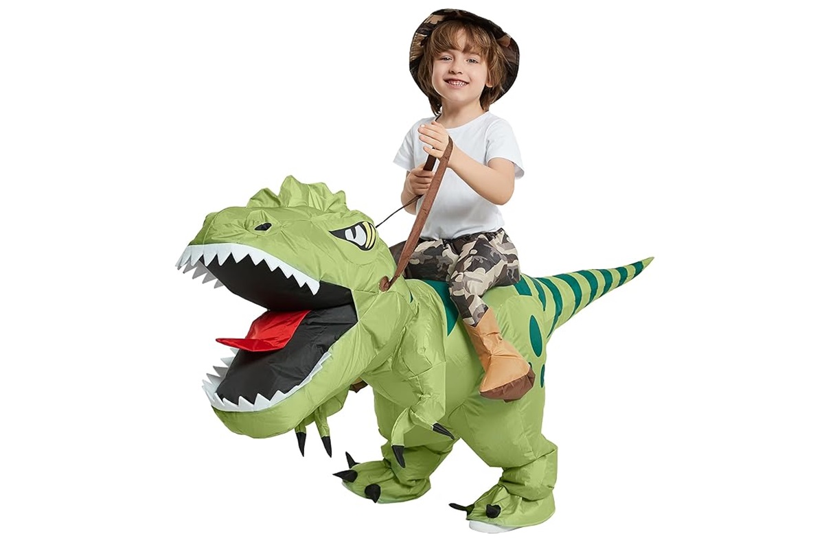 Inflatable Dinosaur Halloween Costume for Kids A Fun and Easy Costume Idea