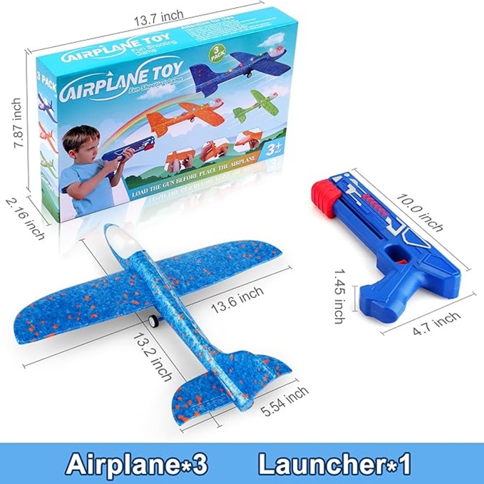 #3. Airplane Launcher Toy