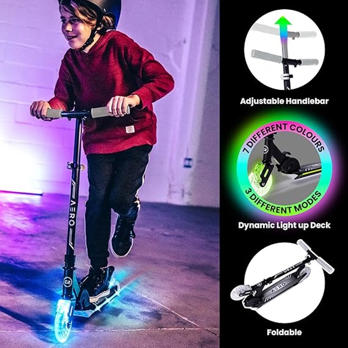 Aero 2 Wheel Kick Scooter for Kids