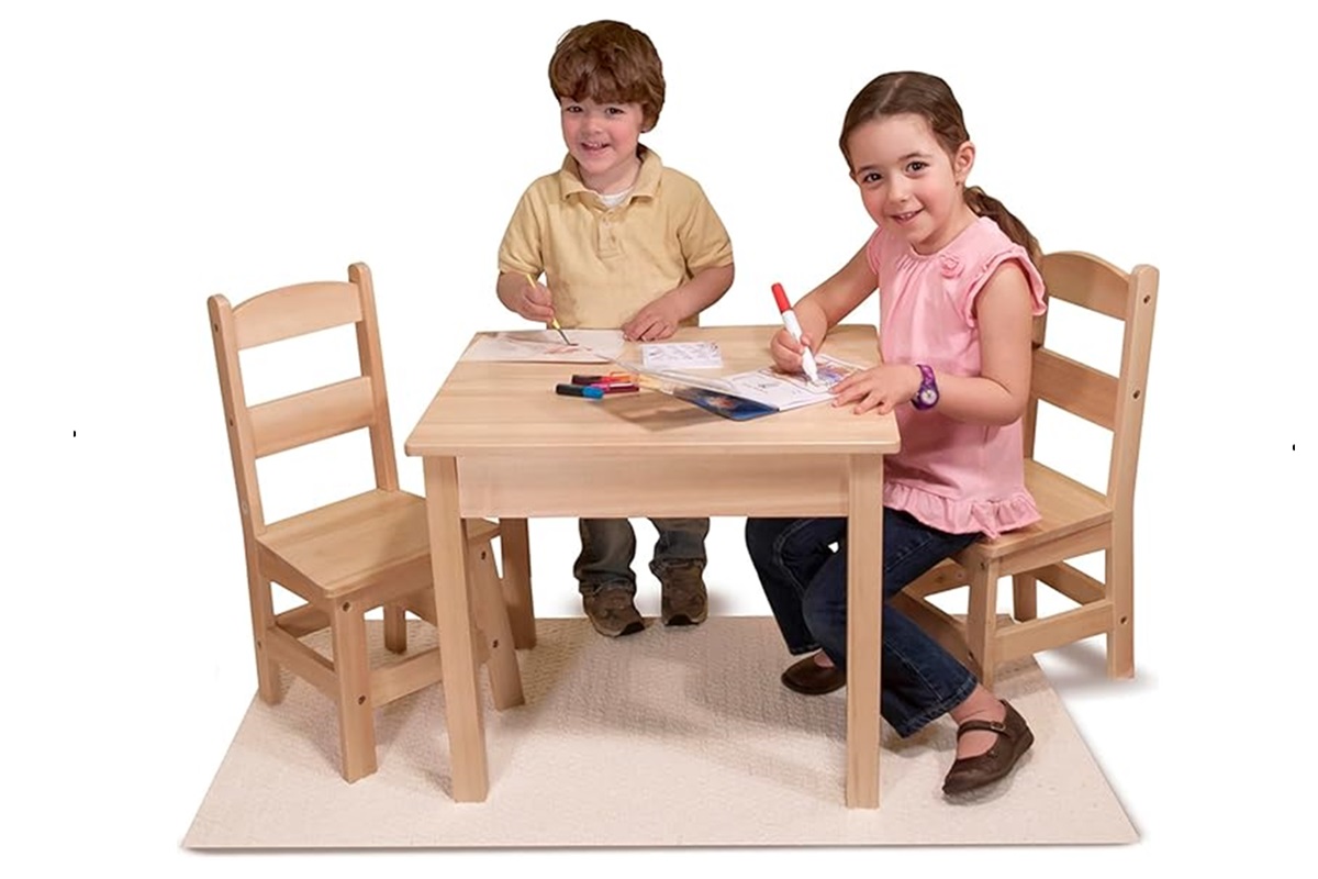 Why Parents Love the Melissa & Doug Table & Chairs Set!