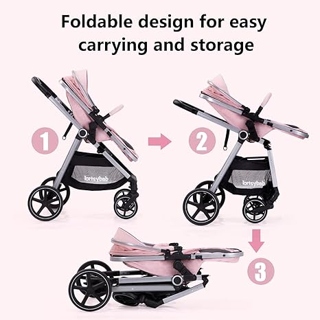 Folding Infant Newborn Pram Stroller