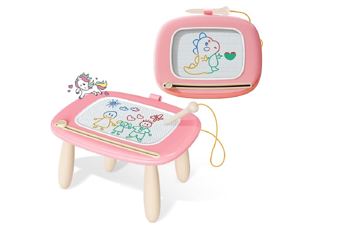 Kikidex Magnetic Drawing Board For Toddlers